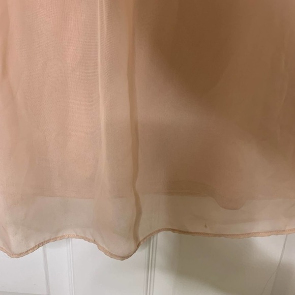 Adrianna Adrianna Papell Blush Pink Chiffon Formal Dress size 10 - Picture 7 of 10